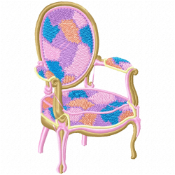 Chairs Embroidery Design 1 Chairs Embroidery Design 1